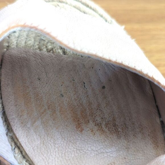 Eileen Fisher Quiet Luxury Coastal Minimalist Preppy Beachy Capsule Wedge 8 1/2 - Picture 13 of 14